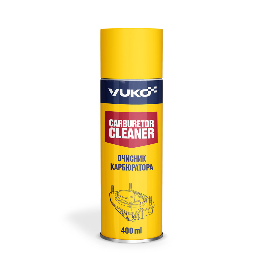 Очисник карбюратора VUKO Carburetor Cleaner балон 400 мл жерсть